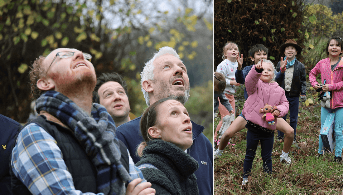 Teddy Bear zipwire at Hatton Church