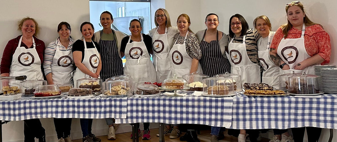Homemade cakes at Wren Hall